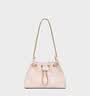 CHARLES&KEITH26夏季新品菱格链条单肩水桶包斜挎包生日礼物送女友CK2-10671894 SOFT PINK浅粉色 M 实拍图