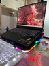 毕亚兹 笔记本压风式散热器游戏本底座风扇电脑支架适用联想戴尔拯救者外星人ROG华硕天选极光大风力降温 实拍图