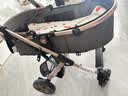 ANGI BABY婴儿推车可坐可躺婴儿车轻便折叠新生儿减震高景观双向儿童手推车 轻奢儒雅灰【一键收车+四轮EVA】 实拍图