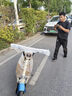 绿源（Luyuan）电动自行车小福星新新国标电动电瓶车60KM超长续航电瓶车 全国可上牌代步通勤液冷电机米色 实拍图