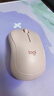 罗技（Logitech）M221轻音鼠标 无线鼠标 办公鼠标 对称鼠标 带无线微型接收器 茱萸粉 实拍图
