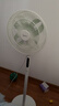 美的（Midea）【幸运草安睡1S】一级能效直流变频声控电风扇家用遥控卧室静音落地扇台式桌面抗菌大风力转页扇 实拍图