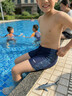 小猪托尼男童泳衣套装儿童泳衣分体胖童游泳衣男孩青少年泳衣6-15岁大童 实拍图
