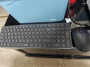 雷柏（Rapoo）8200G 无线蓝牙多模键鼠套装 121键全尺寸16个多媒体按键 轻音笔记本电脑办公键盘鼠标套装 黑色 实拍图
