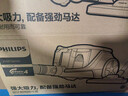 飞利浦（PHILIPS）卧式吸尘器无尘袋家用强劲吸力大功率除尘除螨桶式吸尘器XB2023/81 皓月白XB2023 实拍图