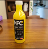 农夫山泉100%纯果汁NFC橙汁900ml*4瓶整箱装鲜果冷压榨饮料礼盒 实拍图