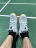 尤尼克斯（YONEX）羽毛球鞋yy入门级训练减震动力垫男女SHB101CR 白/金43码 实拍图