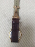 适配天王手表带真皮男女士3874/5844蝴蝶扣头层真牛皮表链15/20MM TW【棕色】真皮【玫瑰金色】蝴蝶 20mm 实拍图