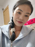 香影蓝色休闲运动套装女2026春装新款假两件卫衣阔腿裤两件套 航线蓝 M 实拍图