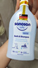 哈罗闪（sanosan）婴儿洗发沐浴露二合一套装400ml*2 【0-12岁】儿童洗发水易冲洗 实拍图