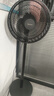 美的（Midea）【超级单品】七叶轻音立式电风扇家用柔风落地扇台式桌面小型风扇大风量节能摇头宿舍电扇 SAF30AB 实拍图