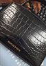CHARLES&KEITH鳄鱼纹凯莉包手提斜挎婚包包女包生日礼物CK2-50270880-1 Black黑色 S 实拍图
