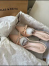 CHARLES&KEITH缎面蝴蝶结尖头高跟凉鞋女生日礼物送女友CK1-60361556 Light Pink浅粉色 39 实拍图