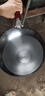 九阳（Joyoung）炒锅铁锅健康无涂层精铁家用炒菜锅不易生锈炉灶通用32cm带盖C121 实拍图