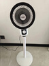 美的（Midea）【超级单品】七叶轻音立式电风扇家用柔风落地扇台式桌面小型风扇大风量节能摇头宿舍电扇 SAF30AB 实拍图