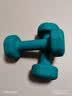 PROIRON普力艾 哑铃女士家用健身哑铃男士浸塑哑铃套装 马卡龙绿3kg*2 实拍图