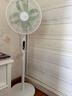 美的（Midea）【幸运草安睡1S】一级能效直流变频声控电风扇家用遥控卧室静音落地扇台式桌面抗菌大风力转页扇 实拍图