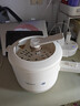 美的（Midea）电煮锅 小电锅 电蒸锅 宿舍小锅多功能锅辅食锅 1.6L学生寝室一体泡面小火锅电煮锅XZE2017 配蒸笼 实拍图