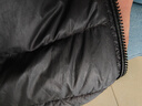 鸭鸭（YAYA）佟丽娅同款轻薄羽绒服女新款冬季短款圆领内胆修身时尚薄外套男 黑色【女款无领】 XL 【建议115-125斤】 实拍图