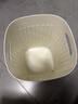 五月花手提压圈垃圾桶10L*2只装奶黄客厅厨房卫生间厕所家用垃圾桶 实拍图