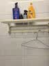 四季沐歌（MICOE）卫生间置物架毛巾架免打孔浴室挂件加宽折叠浴巾架 实拍图