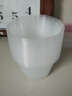 美丽雅一次性饭盒500ml*50套食品级打包餐盒带盖圆形碗可微波 实拍图