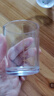 二两白酒杯描金带刻度家用高档酒具2两杯套装钢化玻璃杯啤酒杯子 2两刻度白酒杯(1只装) 实拍图