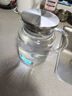 GLASSLOCK耐热玻璃冷水壶高硼硅家用大容量凉白开水壶泡茶果汁壶1000ml 实拍图