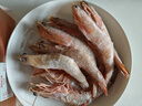 鲜京采野生海捕对虾 净重3斤/盒 30-45只/盒 实拍图