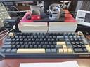 京东京造JZ990Pro三模无线蓝牙有线办公游戏键盘电竞PBT键帽RGB送男友独立数字区续航外设机械键盘鎏金黑 实拍图