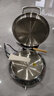 美的（Midea）电饼铛 小钢炮0涂层316L不锈钢电饼档 家庭用40mm超深双面加热 煎饼锅烤肉锅烙饼锅早餐机电煎锅s1 实拍图
