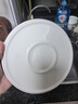几物森林 陶瓷盘家用白瓷盘子9英寸中式餐盘菜盘平盘牛排盘水果盘 2只装 实拍图
