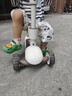 世纪宝贝（babyhood）儿童滑板车 3-14岁滑滑车 男女童可坐可骑溜溜车 折叠二合一款 实拍图