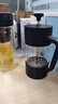 onlycook 玻璃咖啡法压壶 手冲咖啡壶 耐热玻璃咖啡过滤杯茶壶 350ml 实拍图