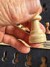 胜旅国际象棋大号实木带磁性可折叠棋盘34*34厘米出游儿童比赛专用 实拍图