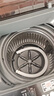志高全自动波轮洗衣机家用智能洗脱一体小型大容量公寓宿舍出租房 波轮 12KG宝石灰【风干洁桶+强力电机+洗脱一体】 实拍图