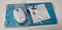 罗技（Logitech）MK245 Nano 键鼠套装 无线键鼠套装 办公键鼠套装 紧凑型 可调支架 带无线2.4G接收器 白 实拍图