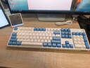 雷柏（Rapoo）V500PRO白蓝升级款 104键有线背光机械键盘 PBT双色键帽电脑办公游戏全键无冲可编程键盘 红轴 实拍图