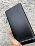 七匹狼（SEPTWOLVES）男士钱包长款拉链皮夹手包真皮手拿包牛皮钱夹大容量多卡位证件包 黑色B款 【升级双油边】 实拍图