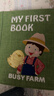 MY FIRST BOOK宝宝布书撕撕书早教1-6岁婴儿农场款土豪书益智玩具周岁生日礼物 实拍图