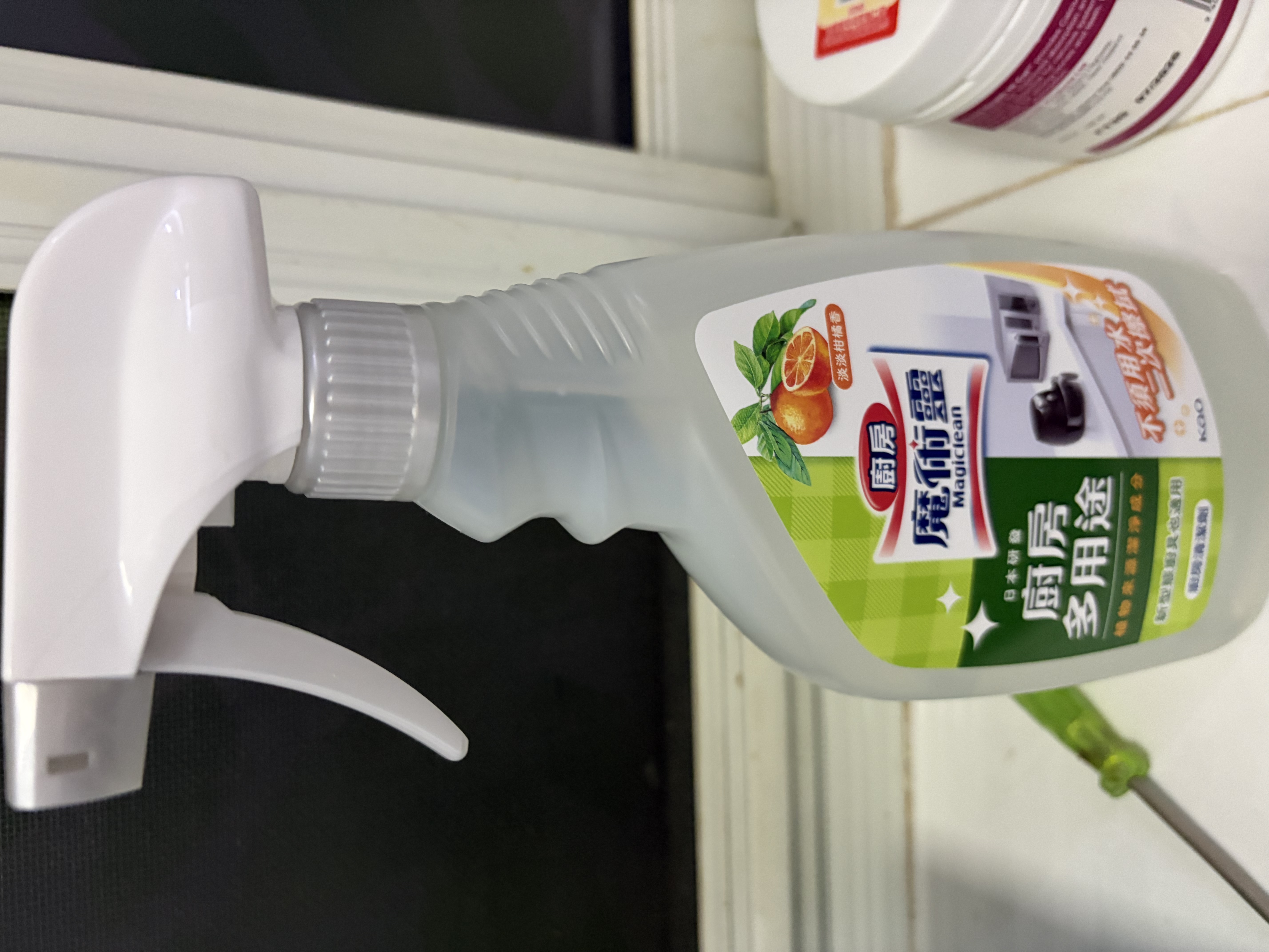 花王（KAO）冰箱清洁剂500ml 微波炉电烤箱等厨房多用途清洗剂温和去除异味 实拍图