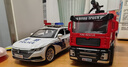 男孩玩具警车拆装玩具工程车拆卸组装车儿童动手螺母拆装消防车扭螺丝钉刀工具箱早教启智力国庆节儿童礼物 四款警车+螺丝刀 实拍图