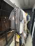 八海鸟双层落地衣架上下室内衣帽架晾衣架服装店挂衣架可移动卧室双杆式 实拍图