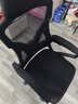锦汐 电脑椅家用办公椅子靠背人体工学椅学习转椅老板座椅游戏电竞椅 【二代升级款】黑框黑网+乳胶 实拍图