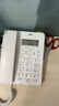 得力（deli）电话机座机 固定电话 办公家用 来去电查询 可接分机 13606白 实拍图
