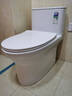 恒洁（HEGII）马桶 家用虹吸式大冲力坐便器 速冲节水防臭 静音降缓盖板 包安装 【抗菌座圈】一级水效HC0518PT 305坑距（适用300-345mm） 实拍图