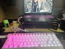迈从（MCHOSE）Ace 68 V2磁轴键盘Gus同款RT电竞游戏低延迟60pro机械有线连接68键配列FPS双驱动无畏契约 Ace 68 V2 超竞版雾透粉 宝马磁轴+RT键 实拍图