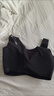 ubras无尺码加大版背心式文胸无痕无钢圈女士内衣女无痕胸罩 黑 实拍图