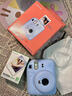 富士（FUJIFILM）instax  mini12 一次成像 立拍立得相机 mini12 绣球蓝 套餐二（官方标配+白边相纸20张） 实拍图