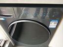 海尔滚筒洗衣机洗烘干一体全自动带烘干10KG 智投超薄平嵌 精华洗 防生锈 商场同款 XQG100-HLD58A1 实拍图